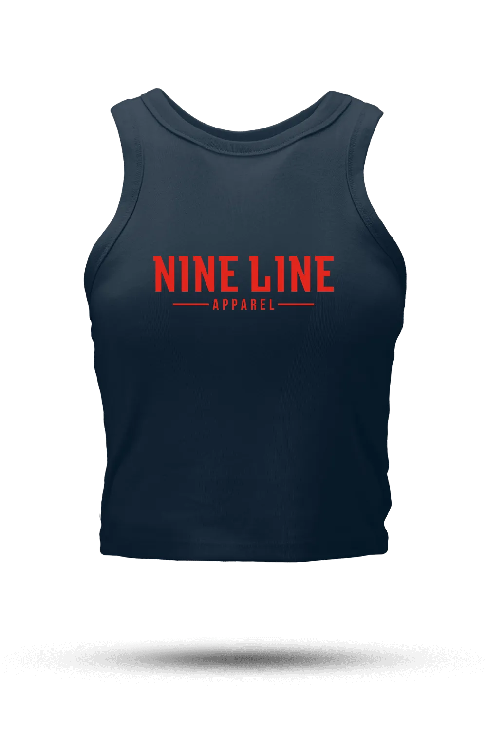 NLA Basic Red Logo - Crop Tank