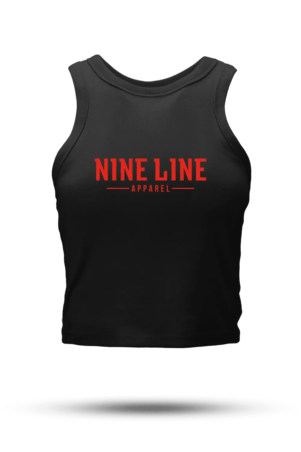 NLA Basic Red Logo - Crop Tank