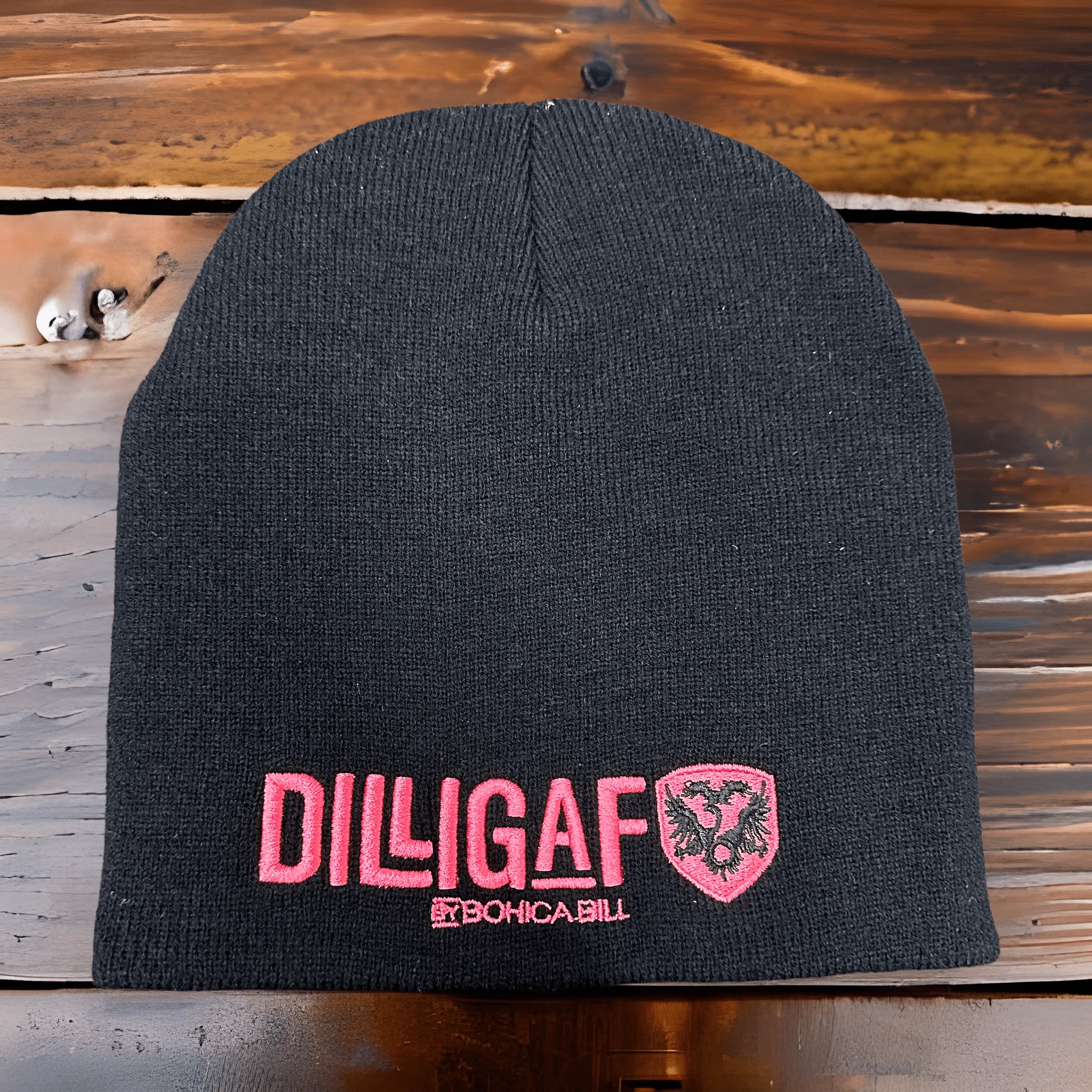 Our New Dilligaf Pink Beanie