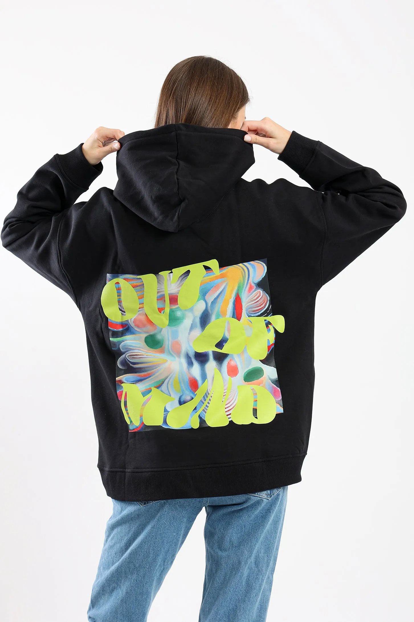 OUT OF MIND HOODIE - BLACK