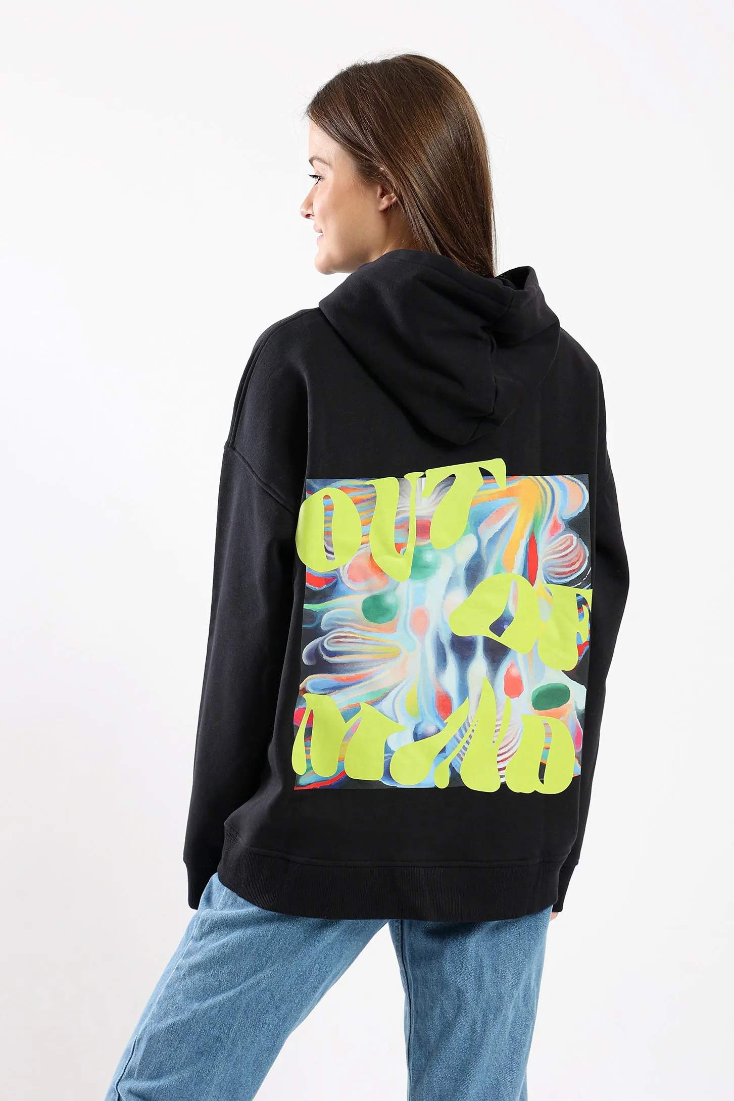 OUT OF MIND HOODIE - BLACK