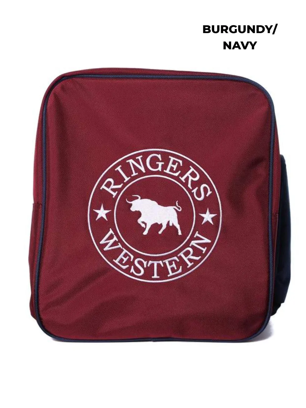 RINGERS WESTERN - COOLABAH SPORTS BAG - BURGUNDY/NAVY