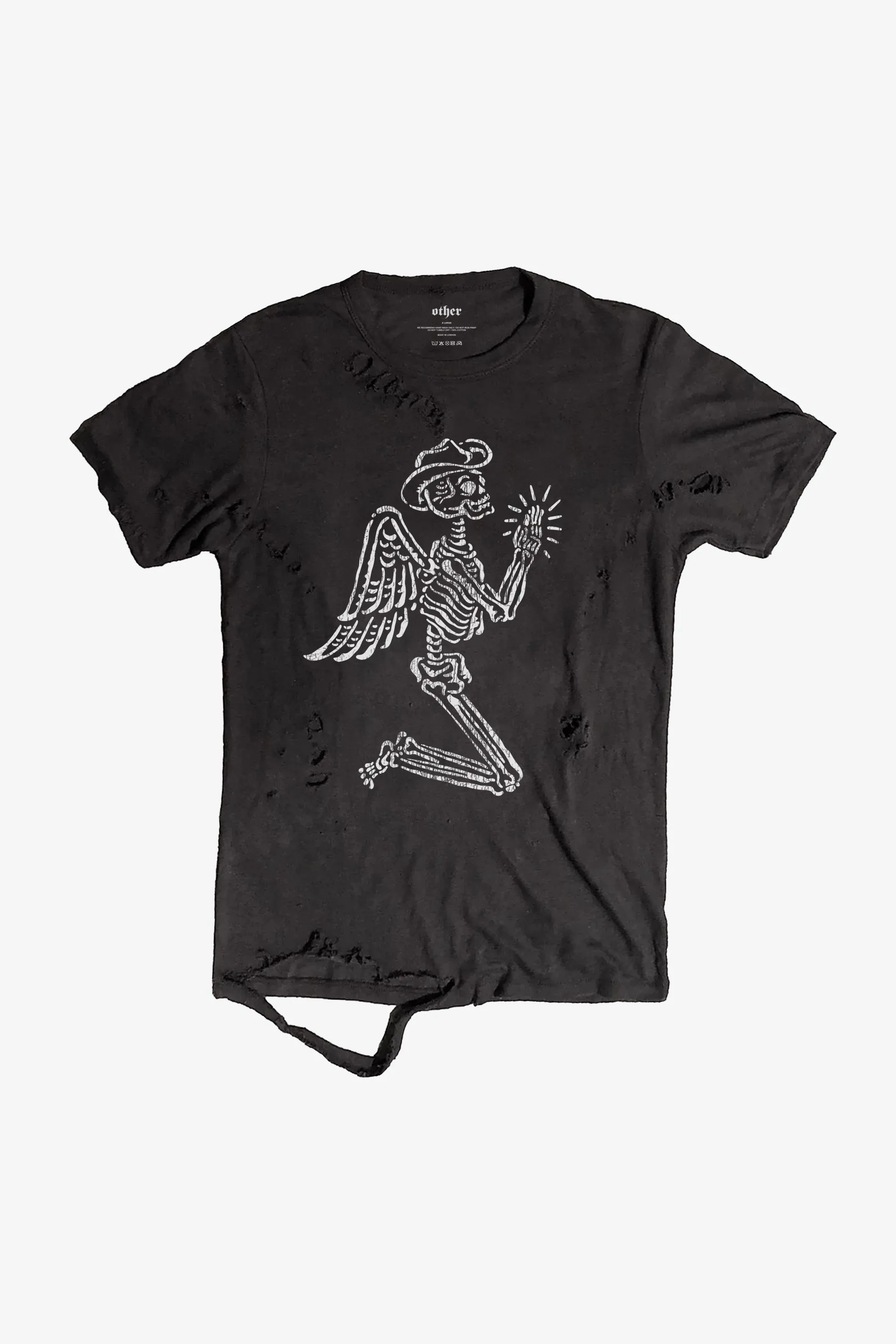 Skeleton Cowboy Thrasher Tee