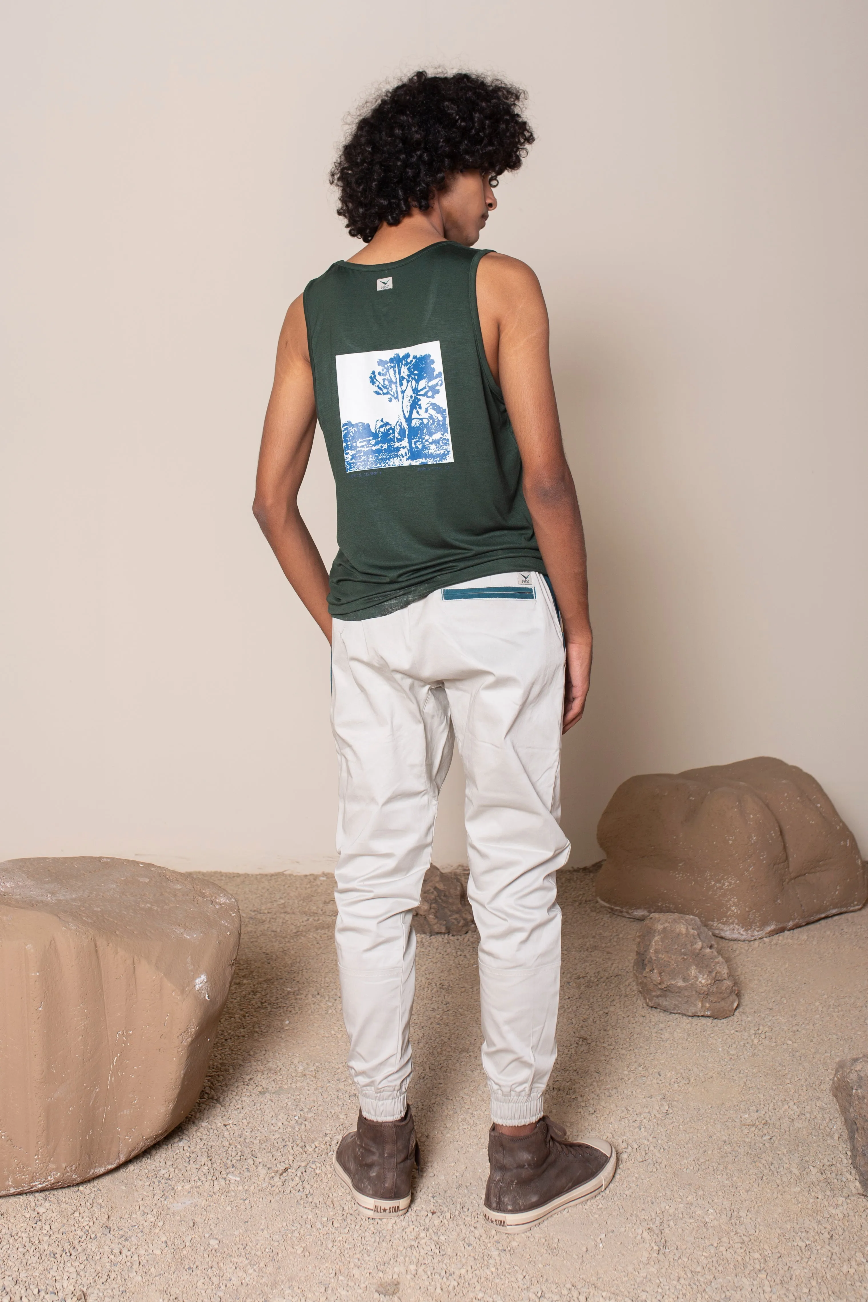 Solo Bamboo Tank Dark Green Joshua Tree 2.0