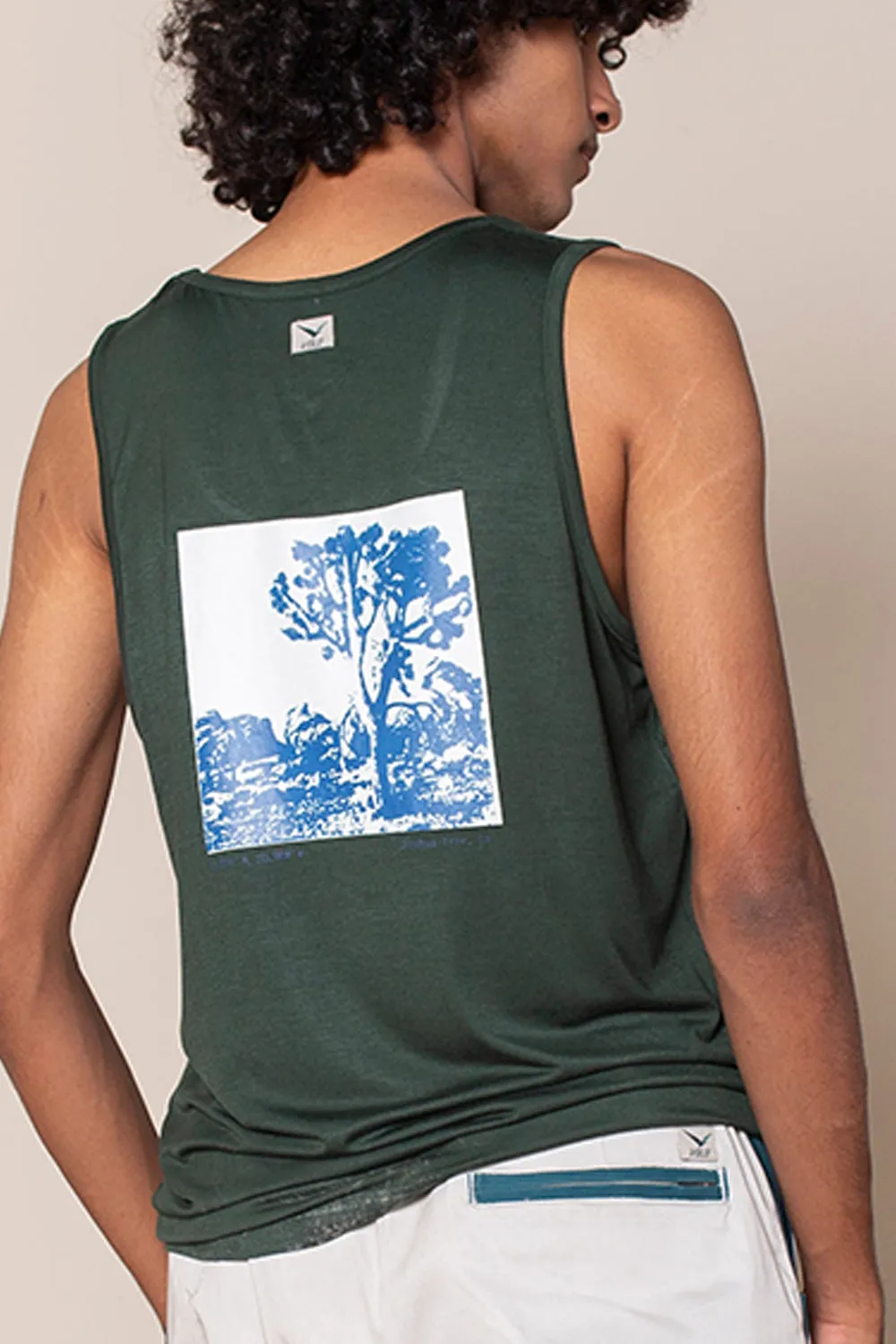 Solo Bamboo Tank Dark Green Joshua Tree 2.0