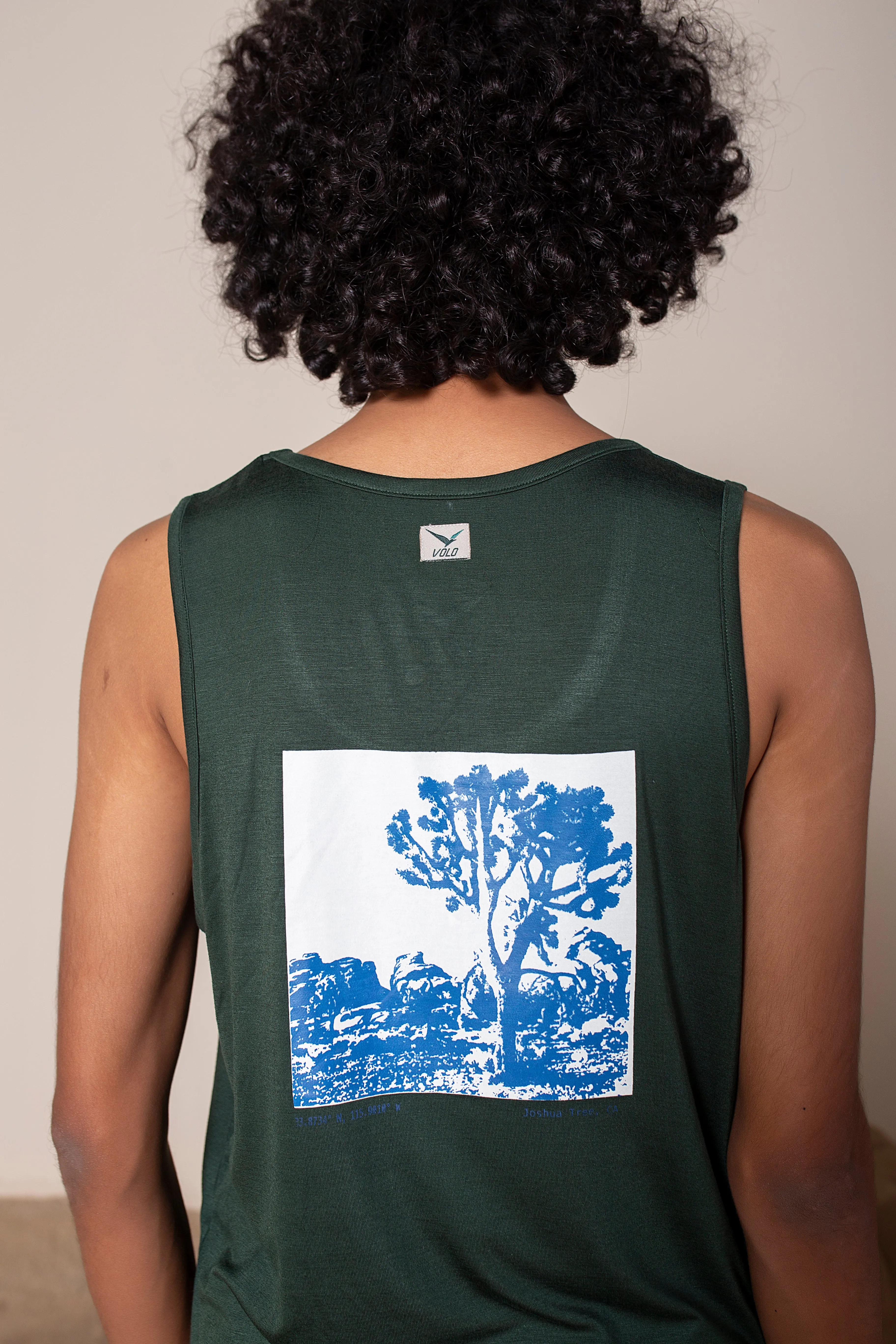 Solo Bamboo Tank Dark Green Joshua Tree 2.0