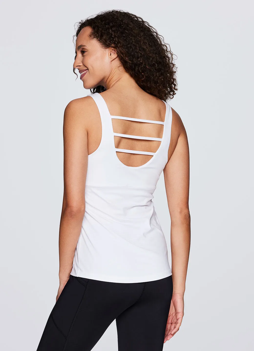 Super Soft Strappy Shelf Bra Tank