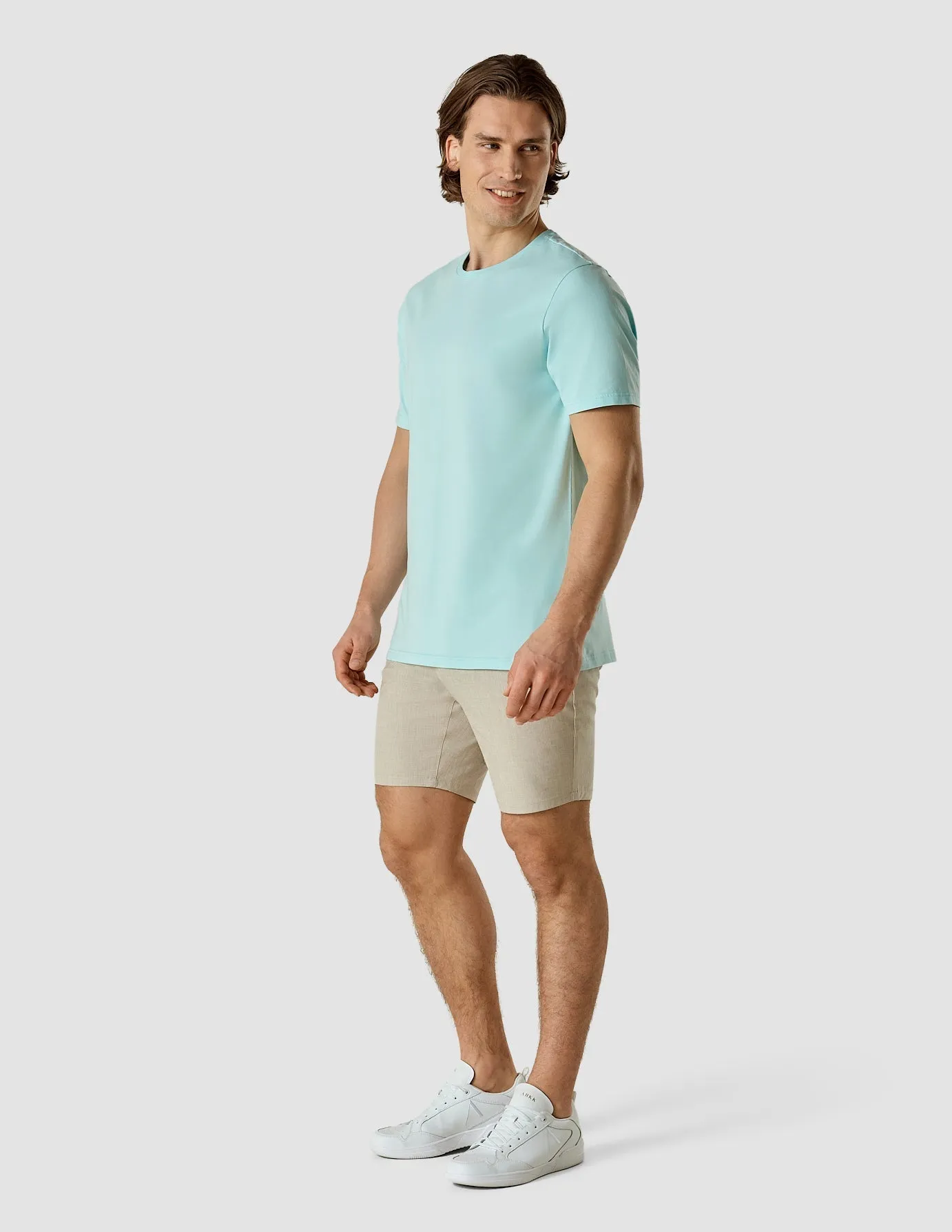 Supima T-shirt Aqua