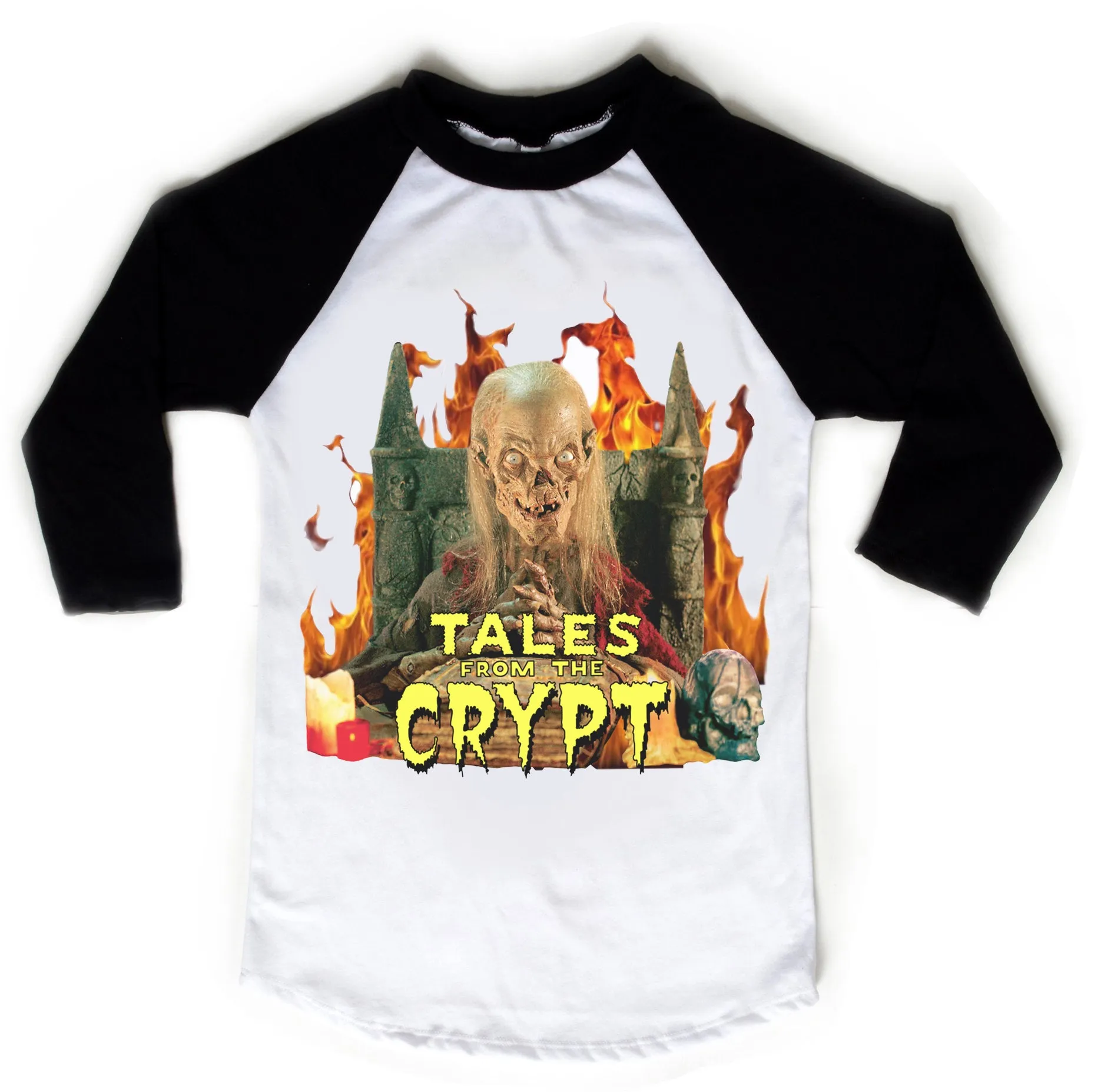 Tales from the Crypt Baseball Tee (Women)