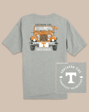 Tennessee Vols Heather Front Plate T-Shirt