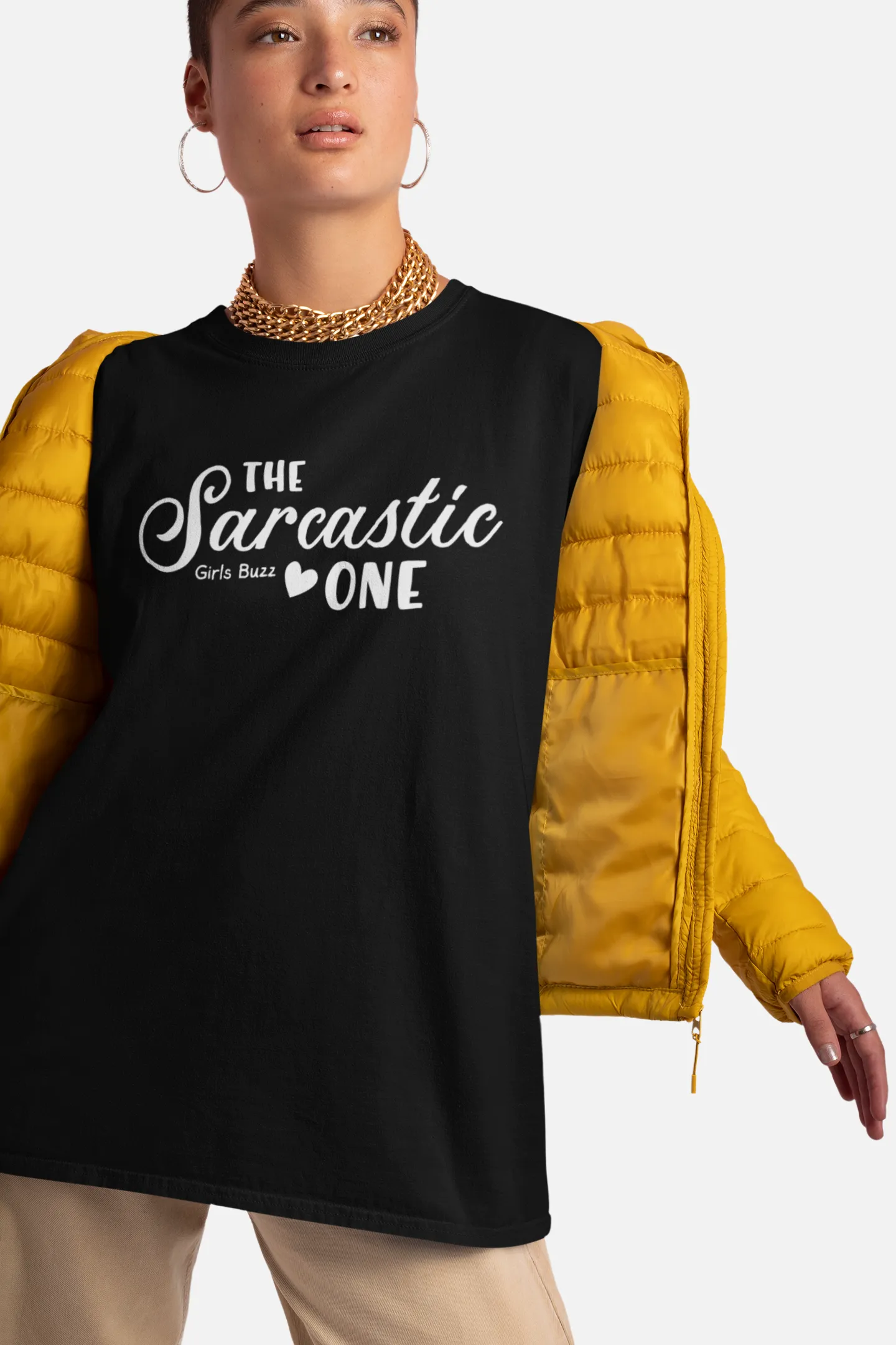 The Sarcastic One Oversized Tee