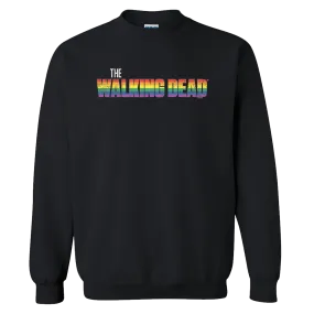 The Walking Dead Pride Logo Fleece Crewneck Sweatshirt