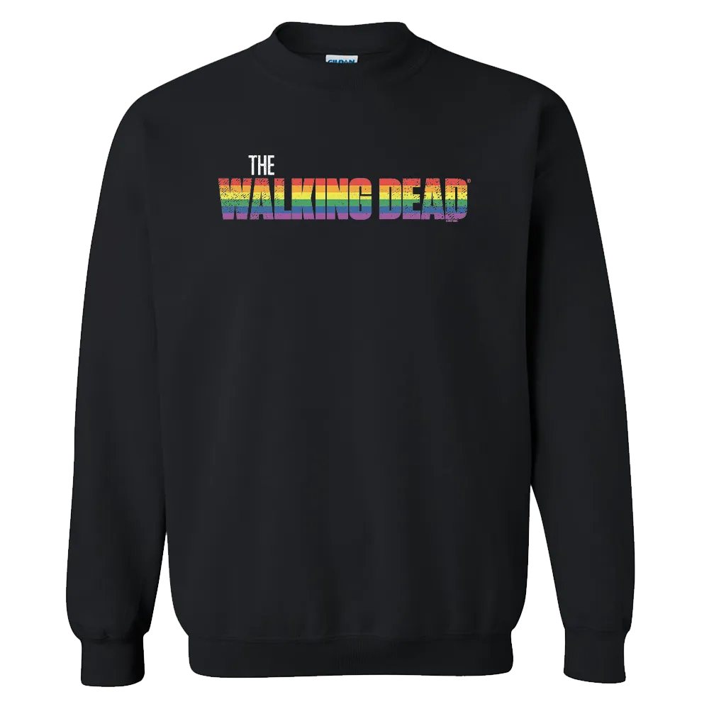 The Walking Dead Pride Logo Fleece Crewneck Sweatshirt