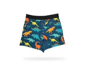 Mens Athletic Shorts with Dinosaur Print - THF Collection