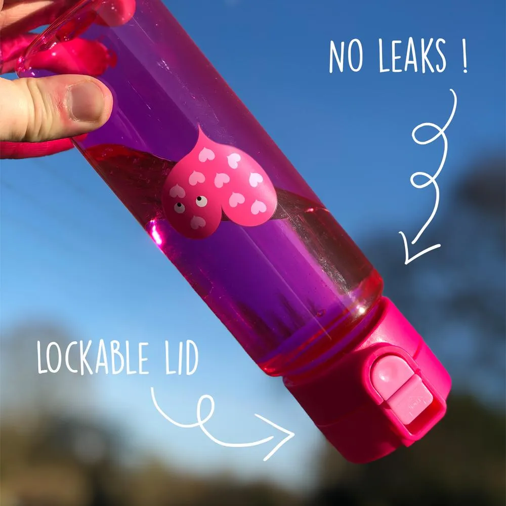 Tinc Pink Leak Proof Flip and Clip Water Bottle