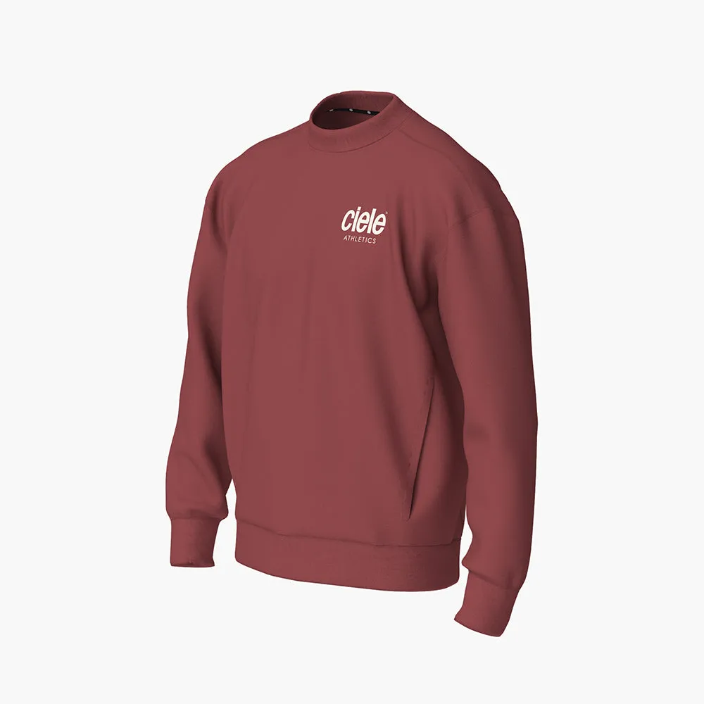 U CRWSweatshirt - Athletics - Brick