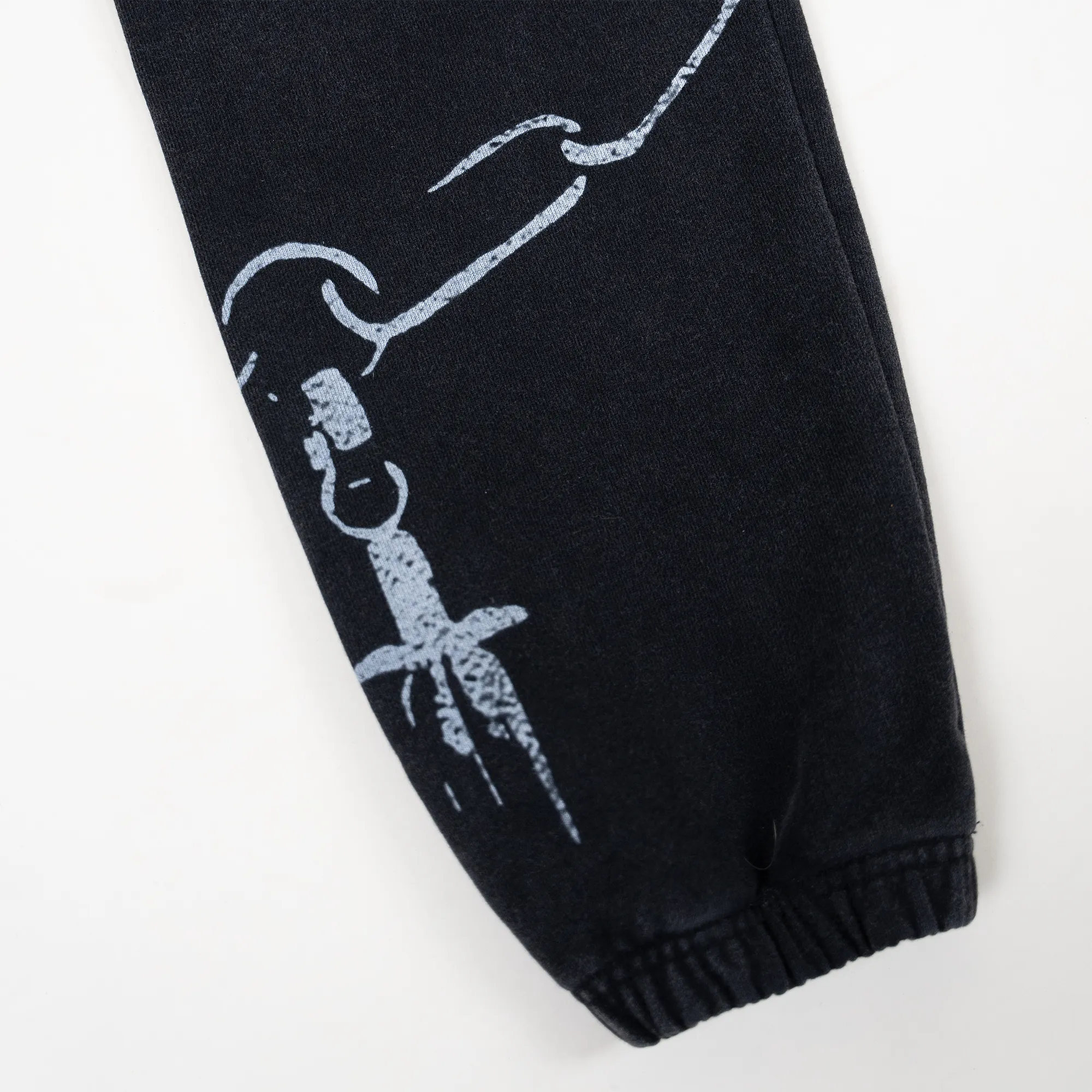 VISCERAL RELAXED SWEATPANTS - VINTAGE BLACK