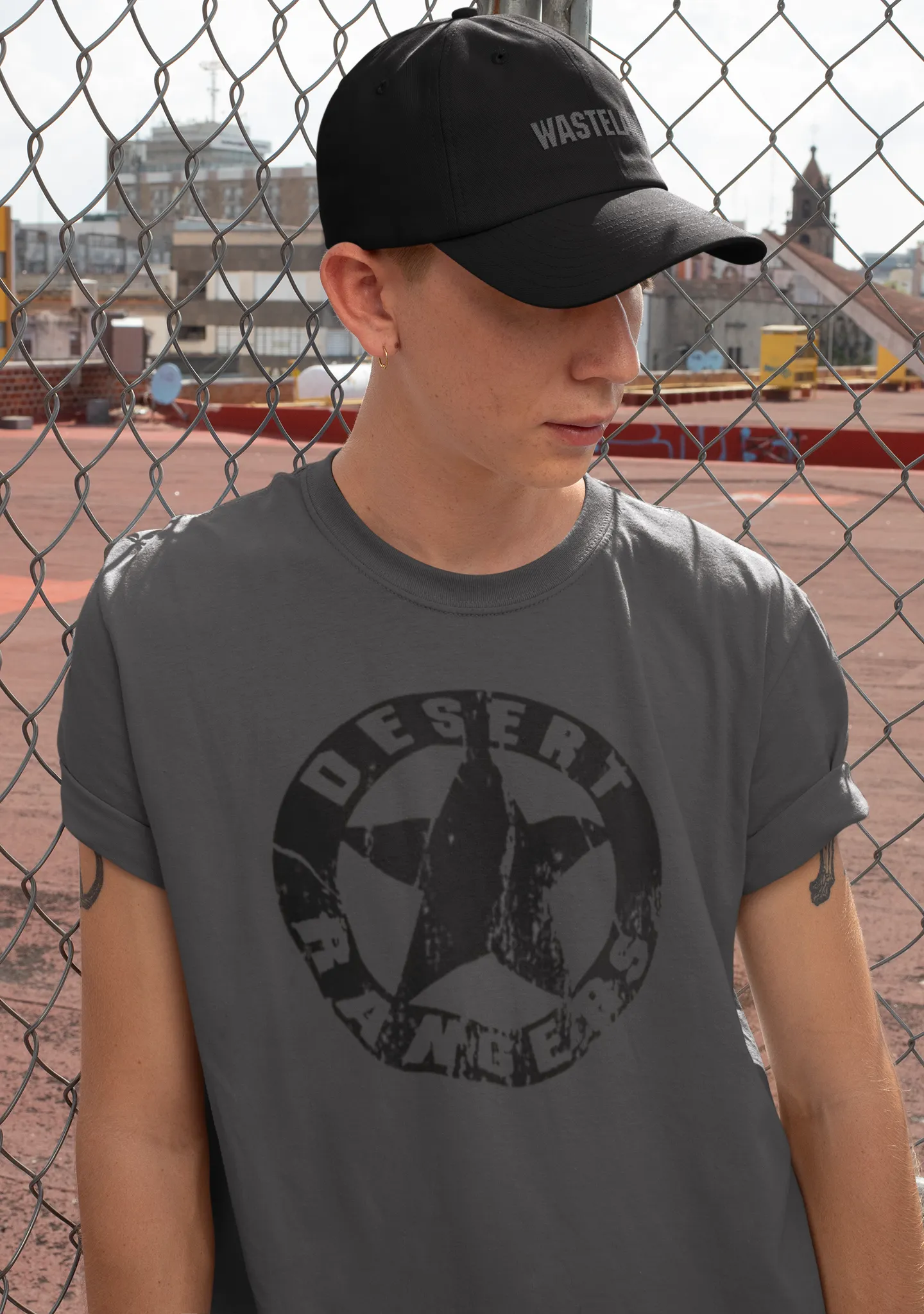 Wasteland 3 Desert Rangers Gray T-shirt