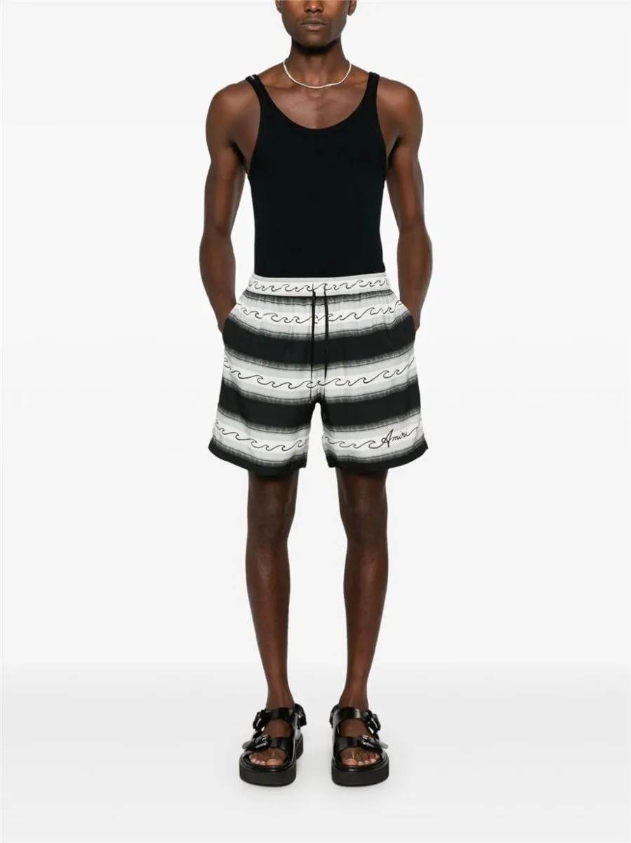 WAVE BAJA STRIPED SHORTS