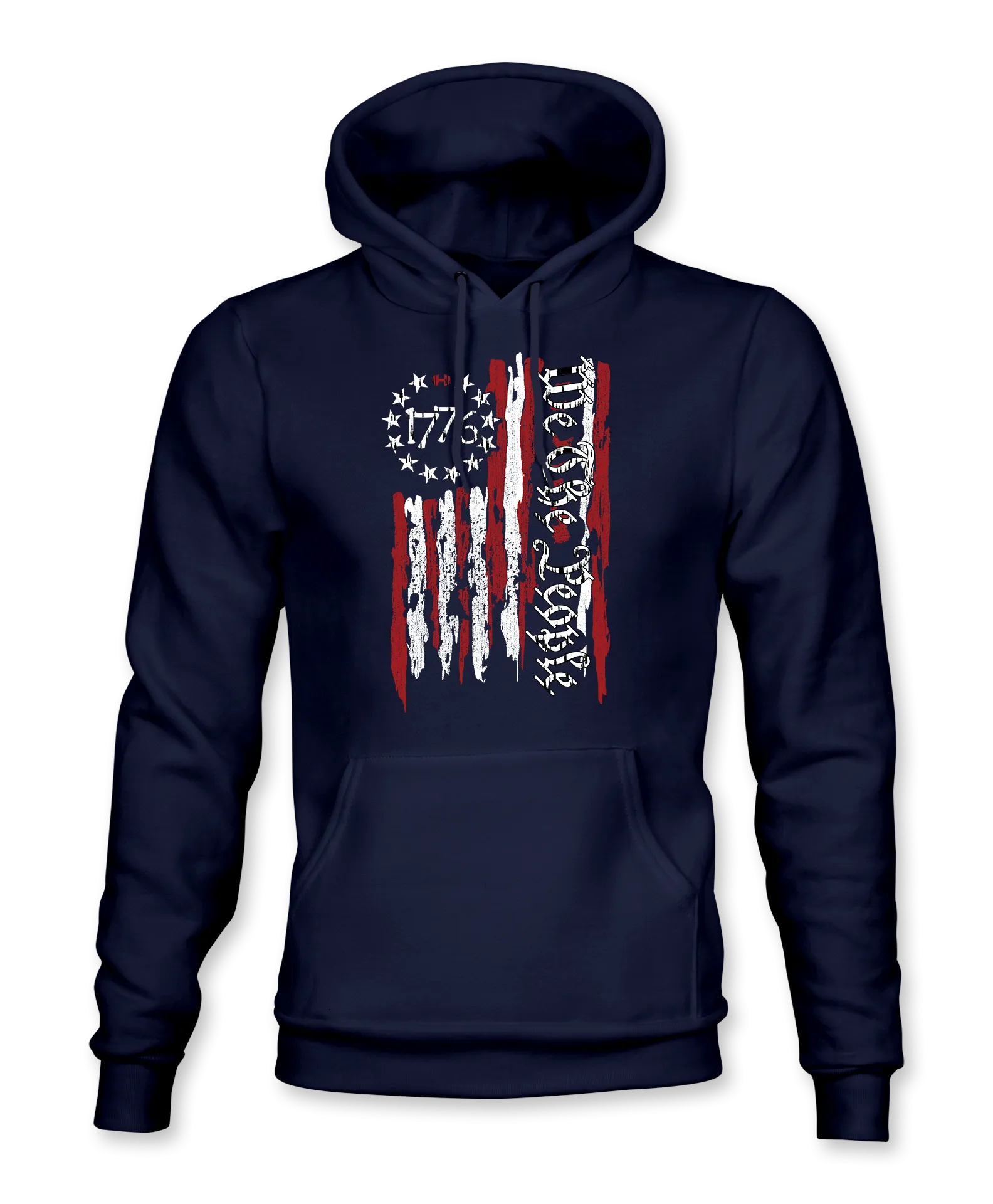 We The People 1776 Flag Hoodie