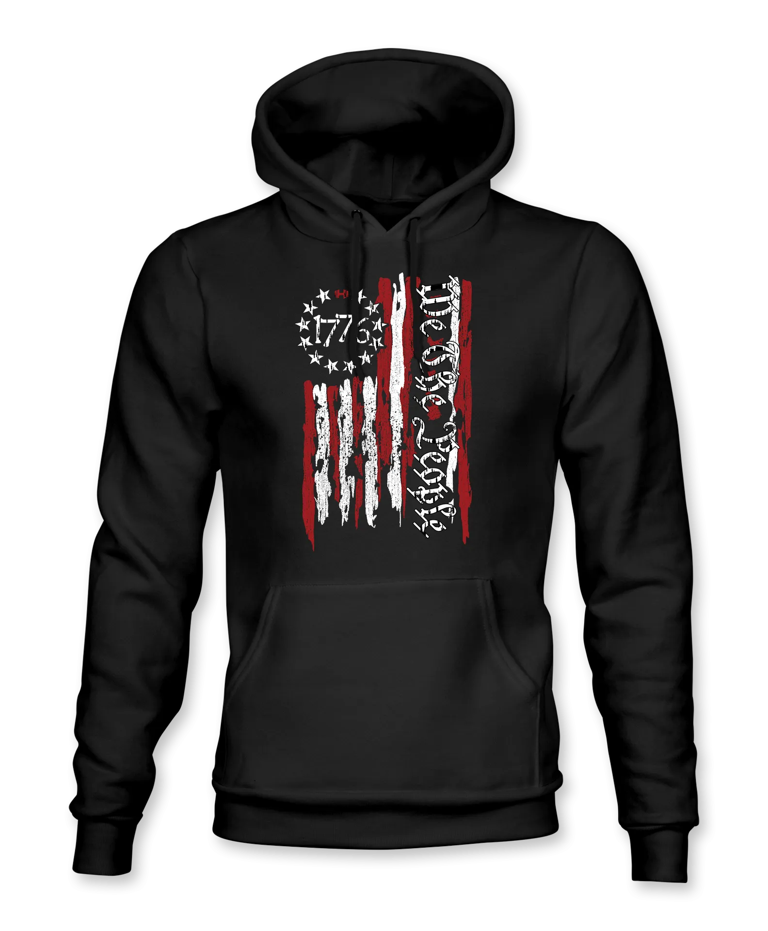 We The People 1776 Flag Hoodie