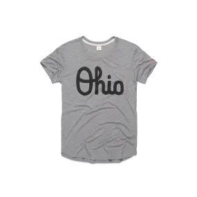 Women's Script Ohio Easy Tee